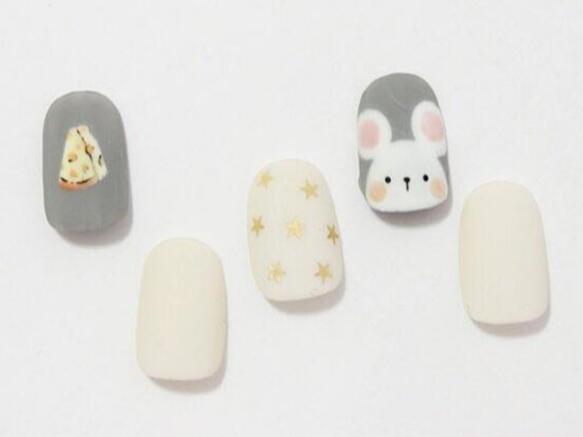 新年美甲 | 可可愛(ài)愛(ài)的鼠年美甲，也太可愛(ài)了