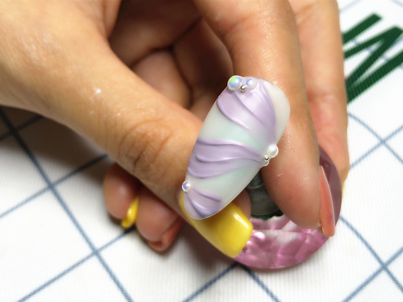 南寧美甲學校：仙女系美甲作品