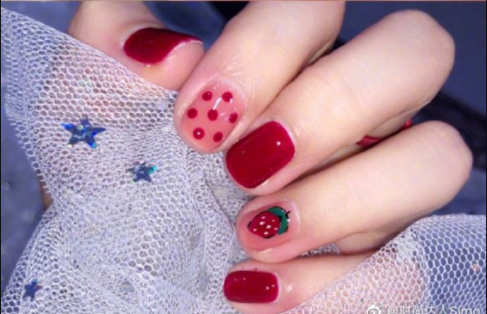 麗竹美甲課堂：春暖花開美甲作品