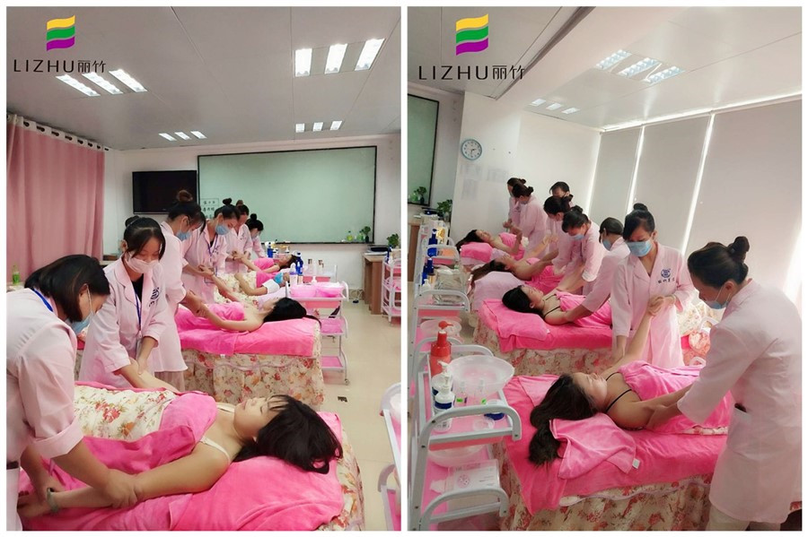 廣西美容學(xué)校：美容班的手部護理