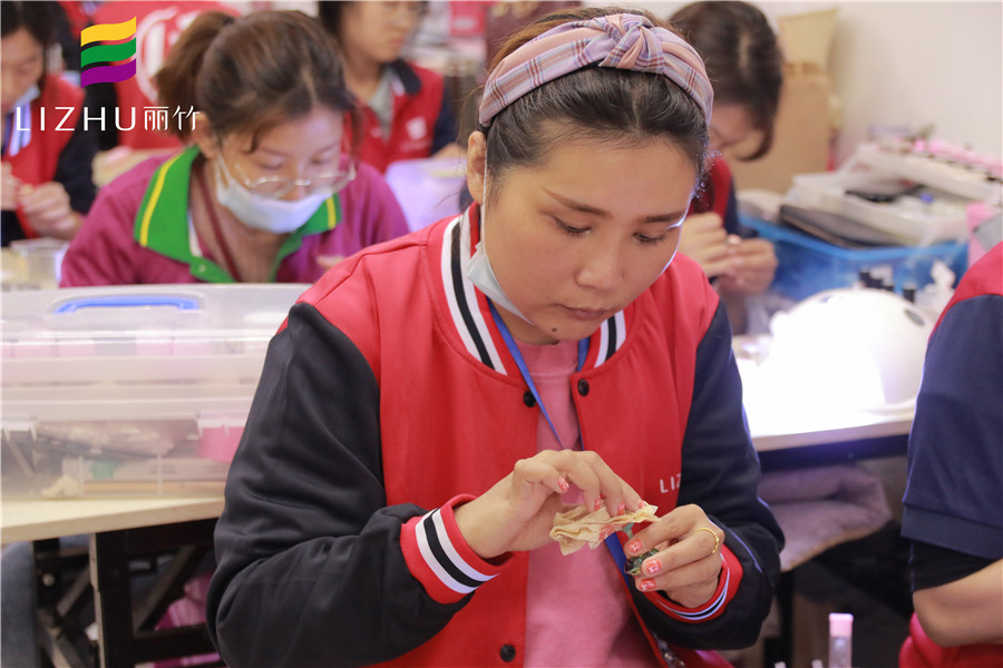 美甲學(xué)員感言：全是淳樸的語言，感謝你們