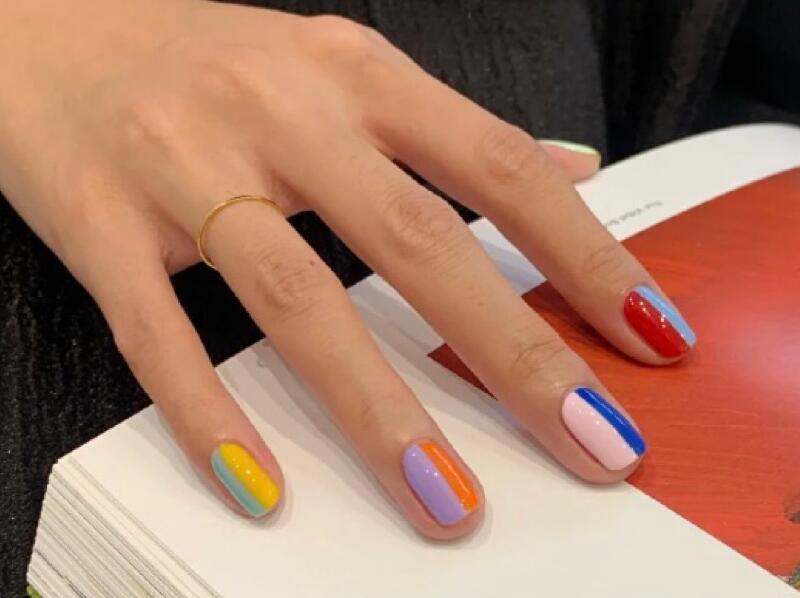 夏日跳色美甲合輯，廣西美甲師培訓班都收集好了