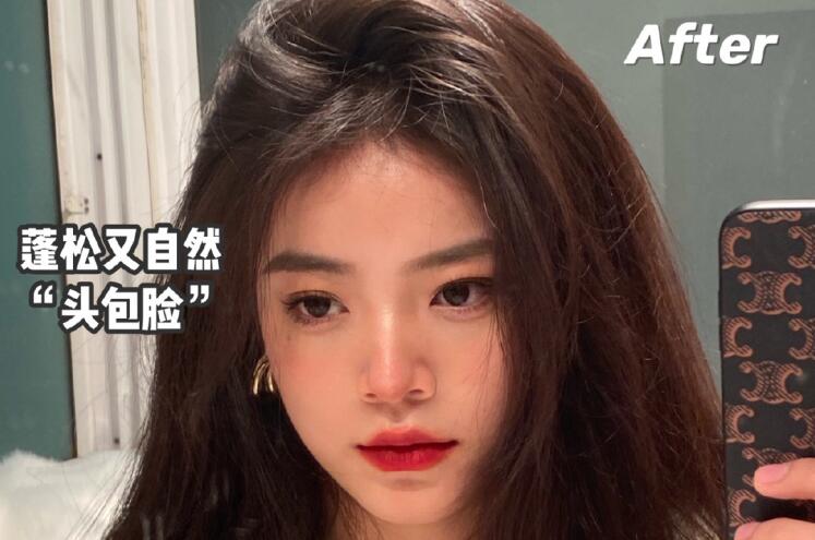 頭頂蓬松教程，南寧實力美發(fā)學校教你