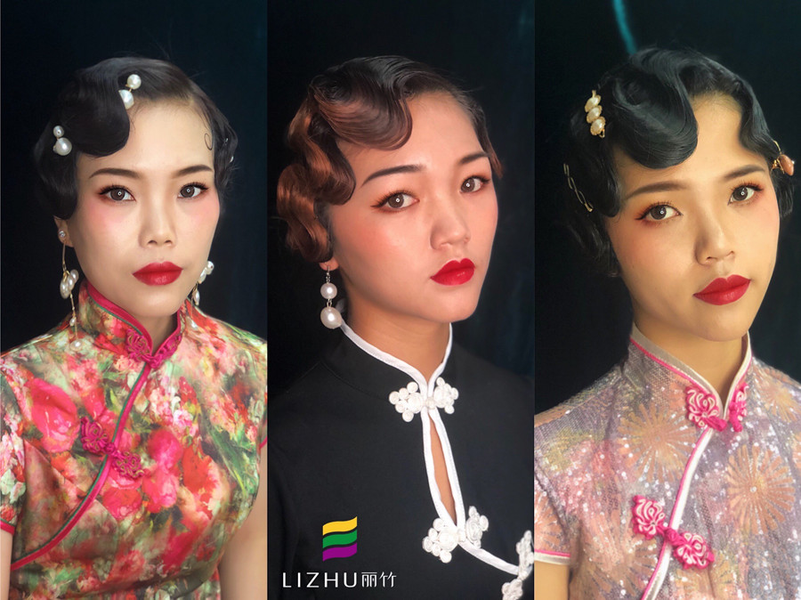 旗袍民國風(fēng)造型，告訴你南寧學(xué)彩妝哪家教得好