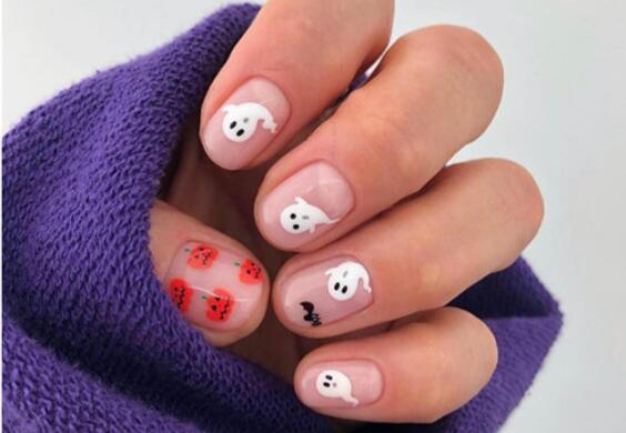 萬圣節(jié)主題美甲推薦，南寧培訓(xùn)美甲分享