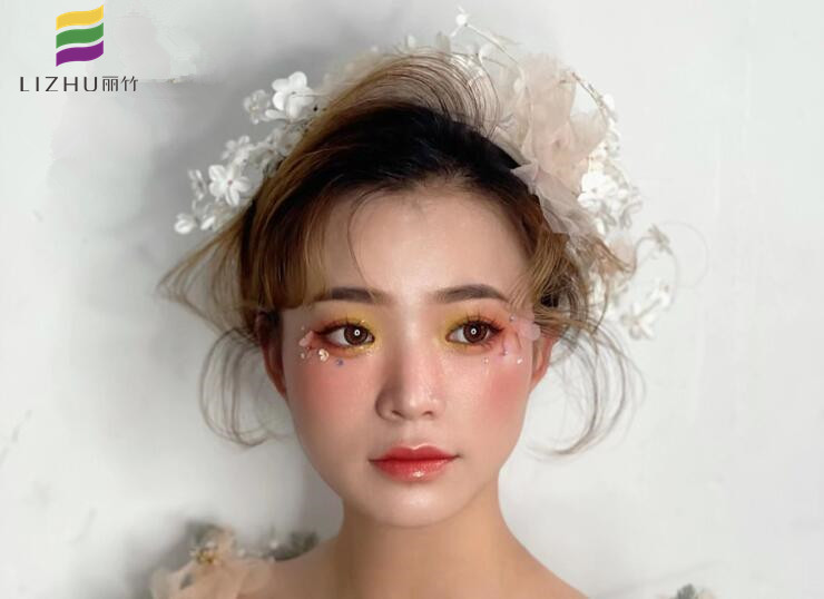 抽絲森系新娘，廣西新娘妝培訓(xùn)學(xué)校作品