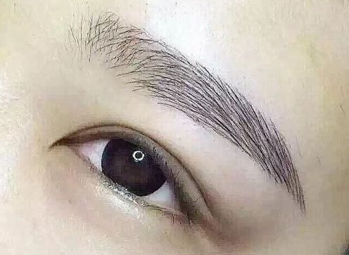 處理霧眉眉頭的原則，廣西紋繡培訓紋眉課程