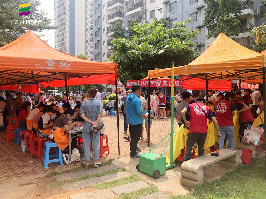 南寧美甲學(xué)校公益，為居民提供美甲服務(wù)