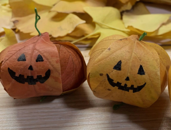 萬(wàn)圣落葉南瓜燈教程 ，可可愛(ài)愛(ài)萌萌噠