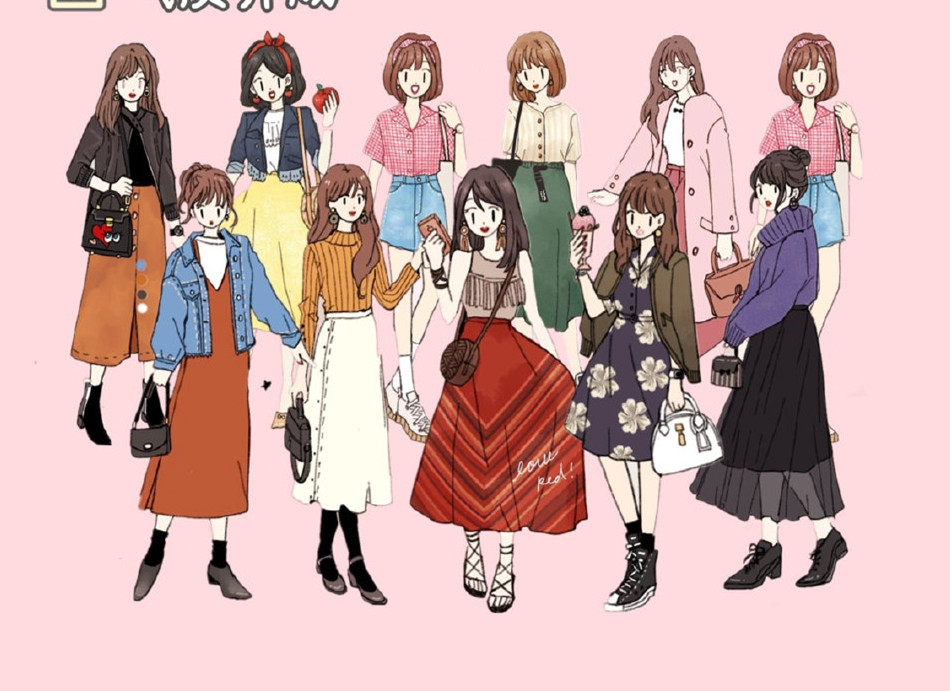 女生日常穿搭技巧，每個(gè)人能美美噠