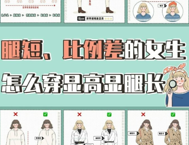廣西省彩妝造型學(xué)校教你穿衣怎么顯高顯腿長(zhǎng)？