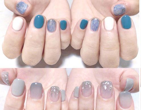 簡約單色美甲，南寧美甲教學(xué)分享