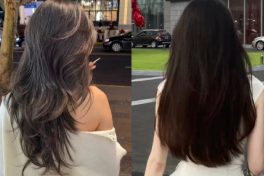 漂亮的發(fā)尾模板，南寧美發(fā)精剪造型班分享