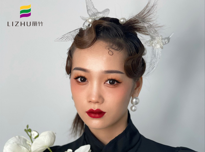 新中式旗袍造型，南寧時(shí)尚新娘造型學(xué)校演繹中國風(fēng)