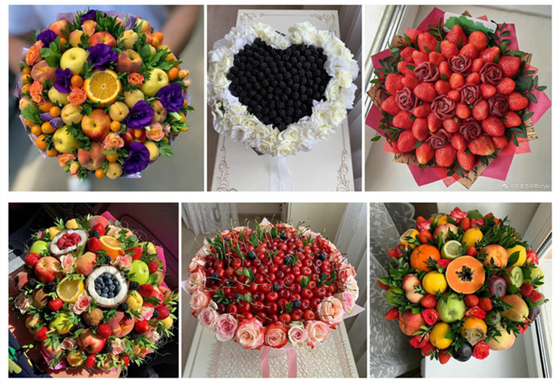 創(chuàng)意水果花，南寧鮮花花藝學(xué)校帶你找創(chuàng)意