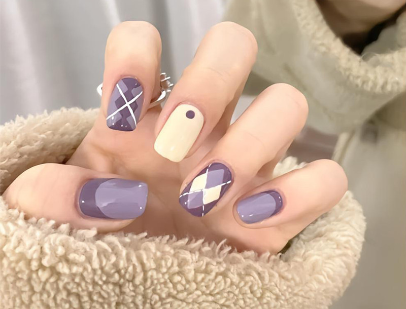 格子美甲，復(fù)古美甲 | 南寧美甲師培訓(xùn)班分享