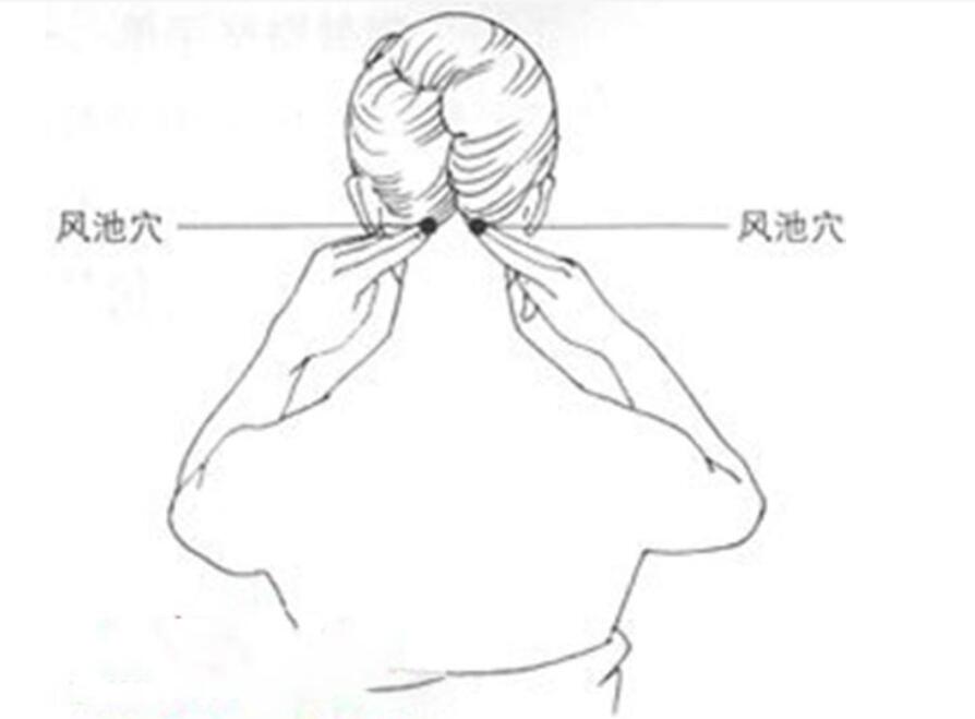 點(diǎn)按風(fēng)池有什么作用？南寧學(xué)美容經(jīng)絡(luò)