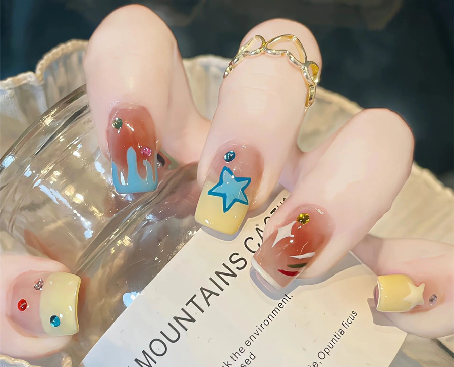 精致且少女的美甲款式，南寧美甲教學(xué)推薦