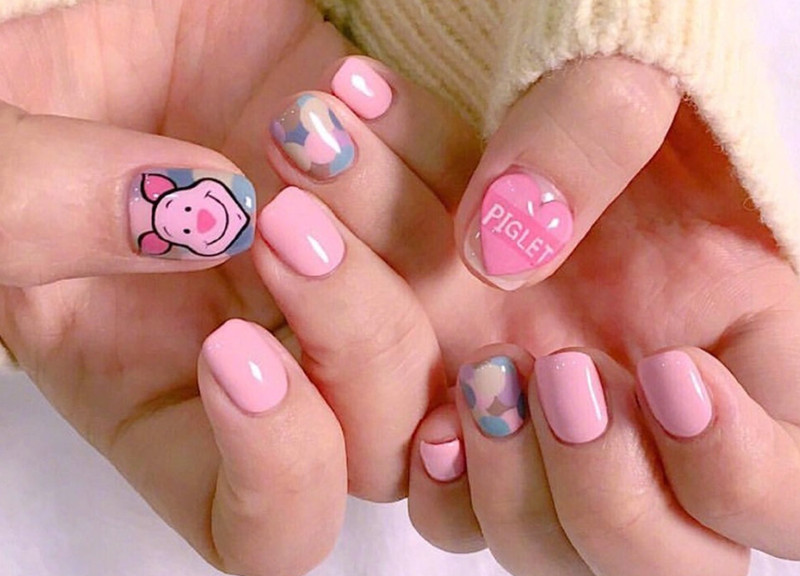 彩繪卡通美甲，南寧美甲培訓(xùn)機(jī)構(gòu)分享