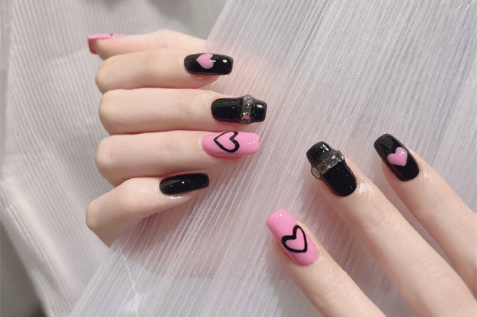 辣妹短款美甲，南寧美甲培訓(xùn)推薦分享