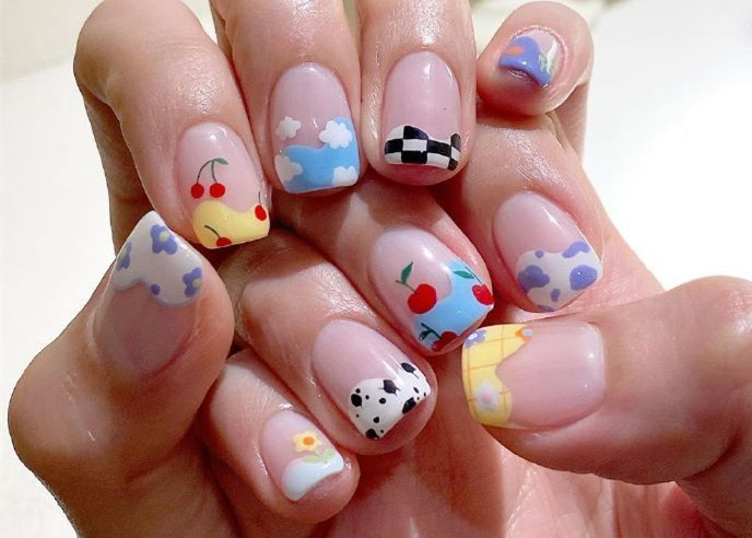 少女心可愛美甲，南寧零基礎(chǔ)學(xué)美甲