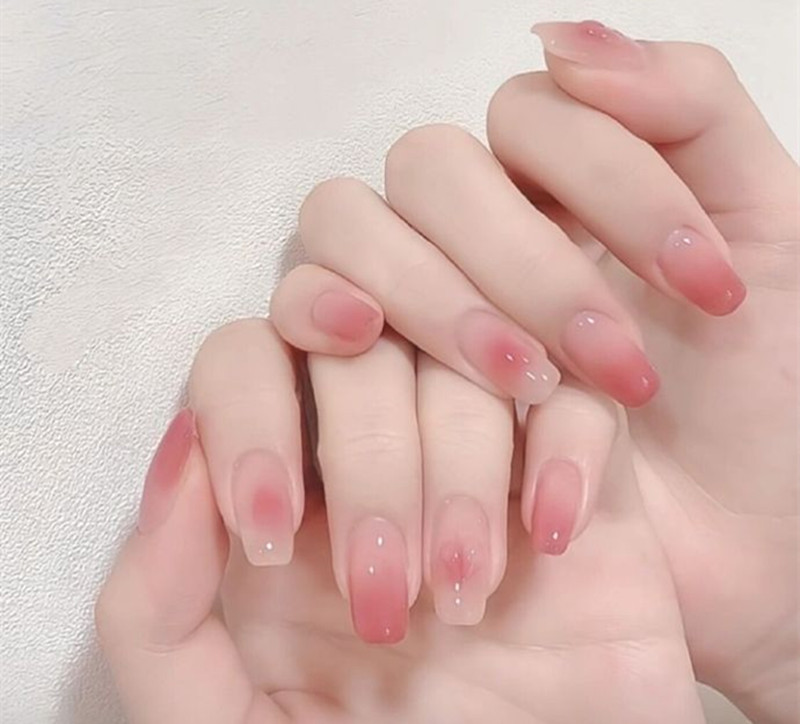 腮紅美甲圖片，廣西美甲造型網(wǎng)紅班分享