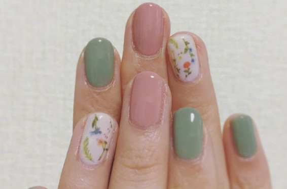 干花美甲教程，學(xué)美甲在南寧