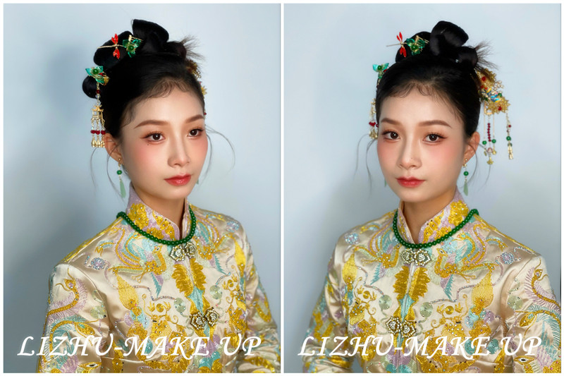 國風(fēng)秀禾造型，南寧培訓(xùn)寫真造型作品