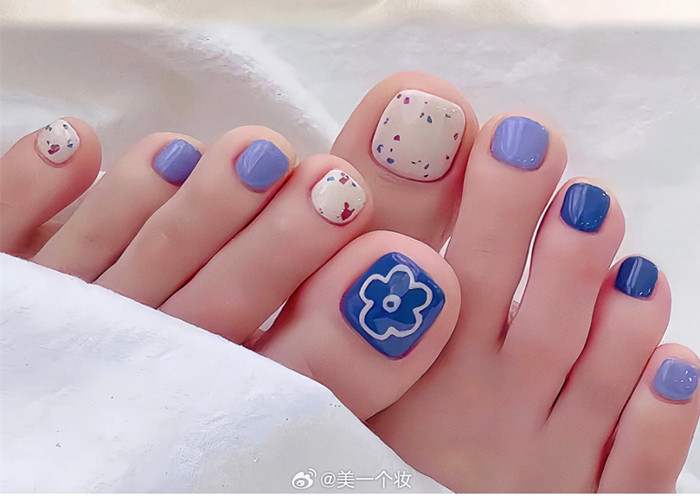 夏日腳丫美甲，南寧美甲師造型班分享