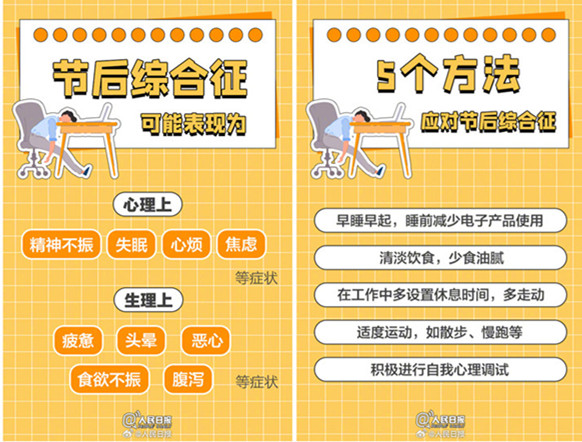 如何擺脫節(jié)后綜合癥？如何調(diào)整好狀態(tài)？