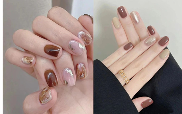 美甲分享：秋日美甲，柔情似水暖人心
