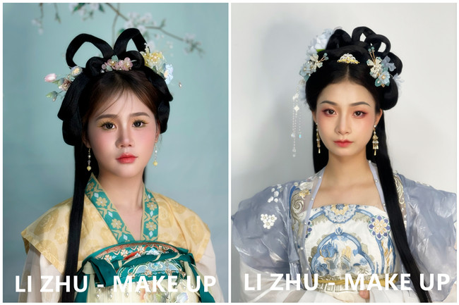 古風造型，廣西彩妝造型進修作品