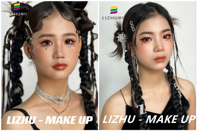 Y2K亞裔甜辣妝，南寧化妝寫真作品