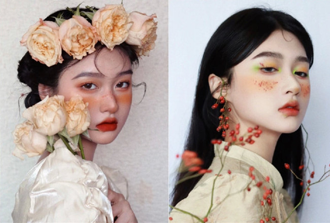 鮮花造型寫真，廣西化妝形象造型培訓(xùn)分享