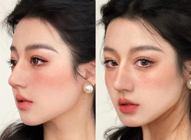 適合方圓臉的天菜畫法，廣西化妝美妝職業(yè)培訓(xùn)分享