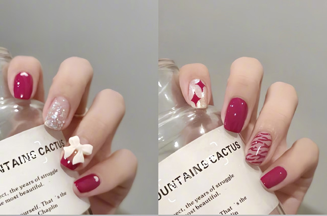 小眾春日美甲，廣西美甲網(wǎng)紅造型班分享