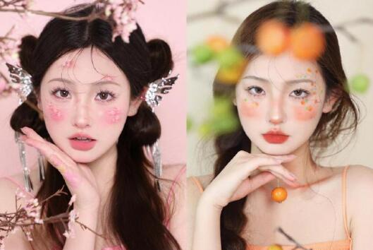 鮮花寫著造型，南寧影樓彩妝培訓(xùn)學(xué)校分享大片