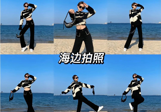 海邊拍照怎么出大片？廣西化妝形象拍照培訓(xùn)教你