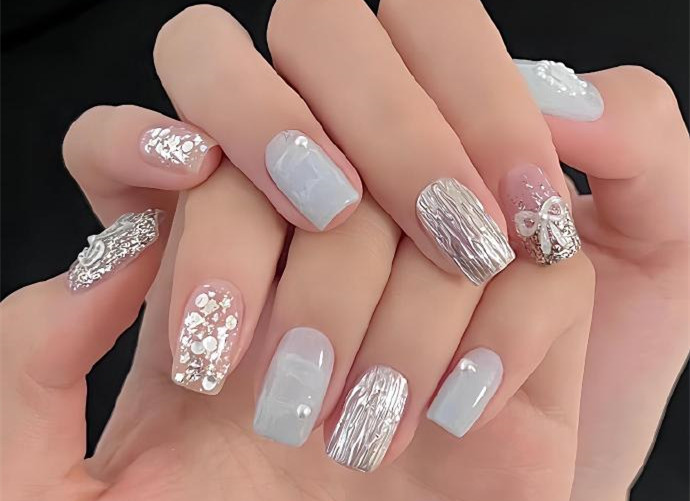 適合打工人的美甲，廣西學美甲款式