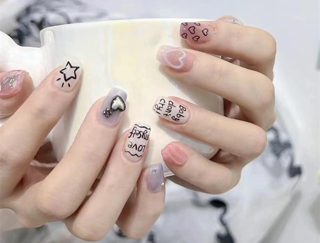 短小童趣美甲，南寧美甲培訓(xùn)短期作品