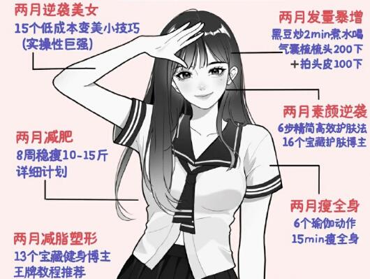 想逆襲成“素顏美女”？跟著廣西美容與形象設(shè)計(jì)學(xué)校學(xué)