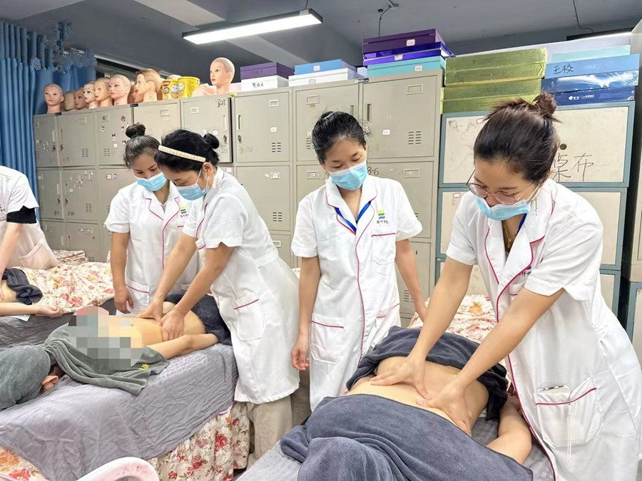 為什么要做腰部按摩？南寧美容美體管理課程解說