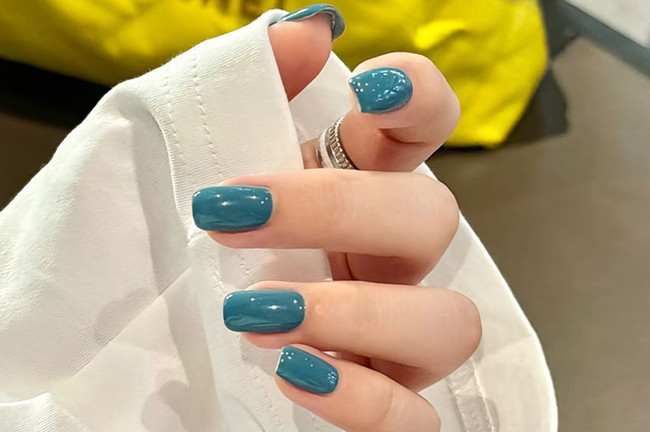 適合夏天的純色美甲，南寧美甲培訓(xùn)速成班整理