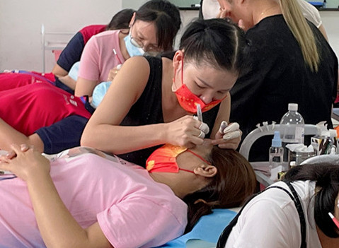 紋繡過后為什么要涂修復(fù)液？南寧紋繡去哪里？