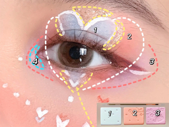 鉆石眼妝教程，彩妝培訓(xùn)南寧課程講解