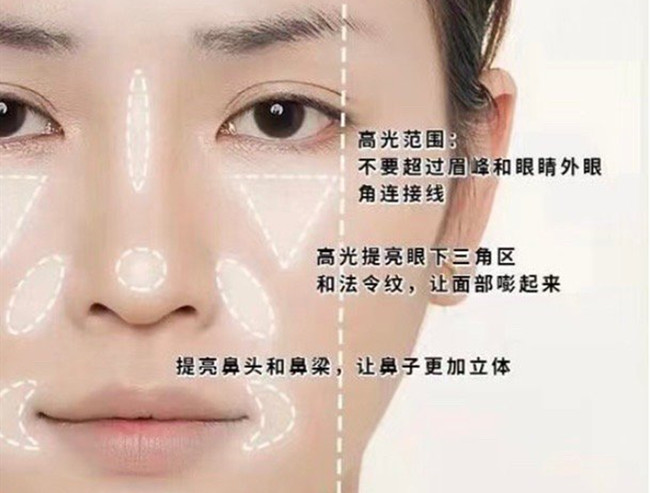 南寧美妝師日常：你適合哪種高光？