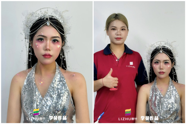 人魚公主，零基礎(chǔ)美妝教學(xué)學(xué)員作品