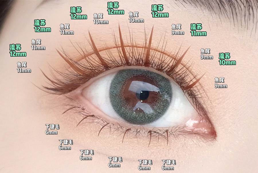 美睫單簇睫毛合集，南寧美睫培訓(xùn)機(jī)構(gòu)推薦