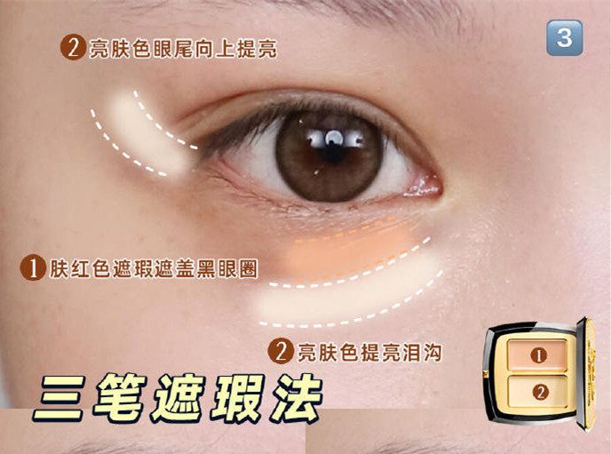 ?六種保姆級(jí)遮瑕畫(huà)法，廣西化妝造型師分享教程
