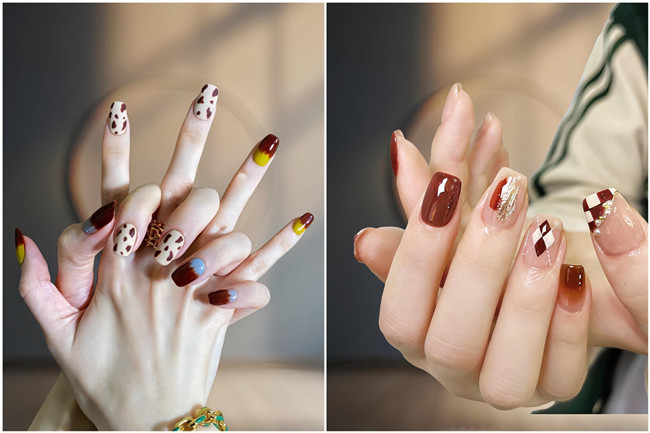  通勤小短甲推薦 ???，廣西美甲造型職校整理